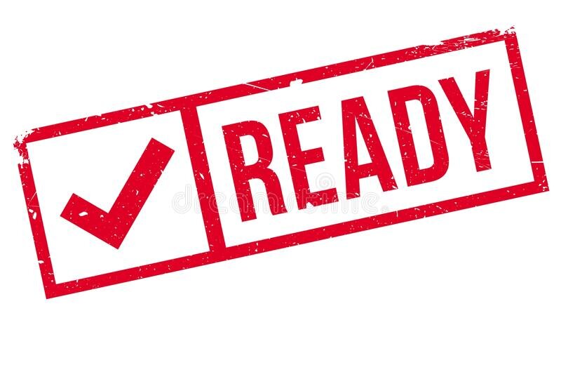 Ready, steady, go!