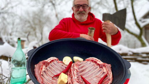 БАРАНЬИ РЕБРА. ТАНДЫР КАБОБ. НОВЫЙ РЕЦЕПТ. | ГОТОВИМ НА ЮМОРЕ | Дзен