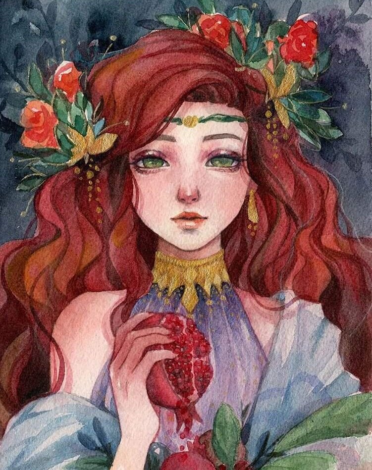 ПЕРСЕФОНА (PERCEPHONE, КОРА) 