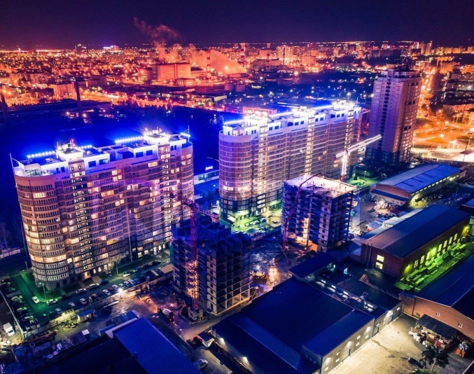 Ночной Краснодар. Фото из Интернета