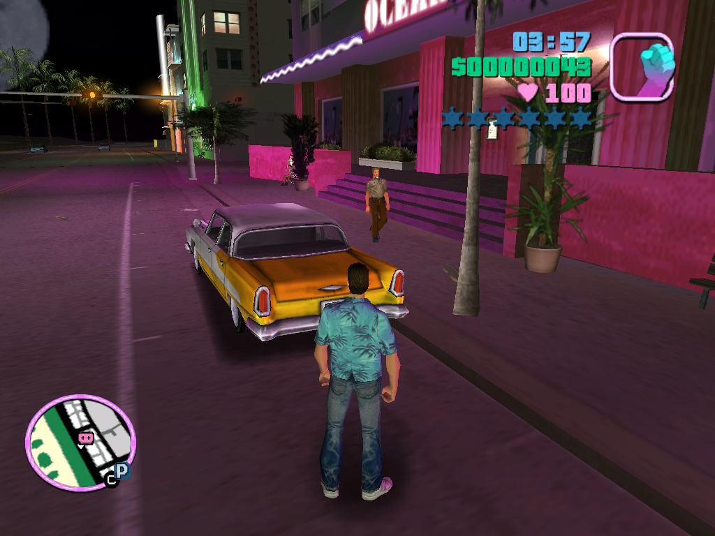 Игра преследование в городе 2. Девушка ГТА vice City 2024.