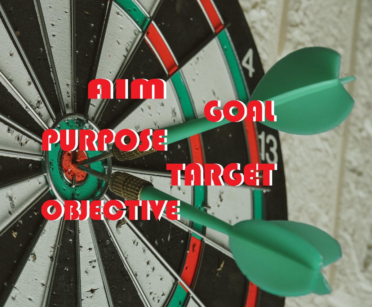 purpose aim goal target objective
