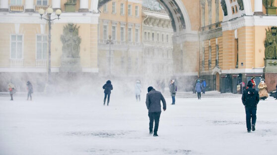    В Петербурге объявили "желтый" уровень погодной опасности Чойгана Салчак