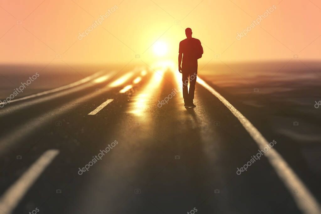 источник фото -depositphotos_248909046-stock-photo-man-goes-empty-road