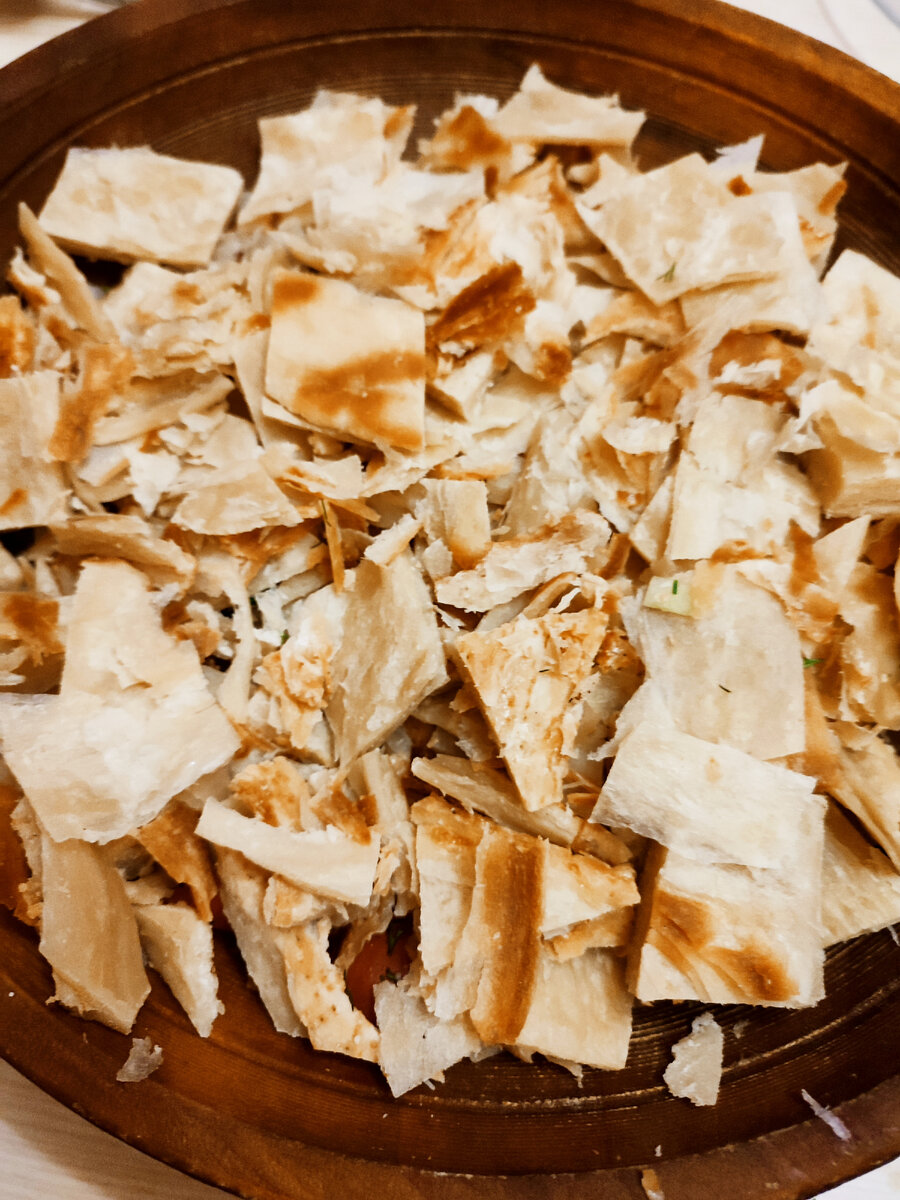 Порезанный фатир 