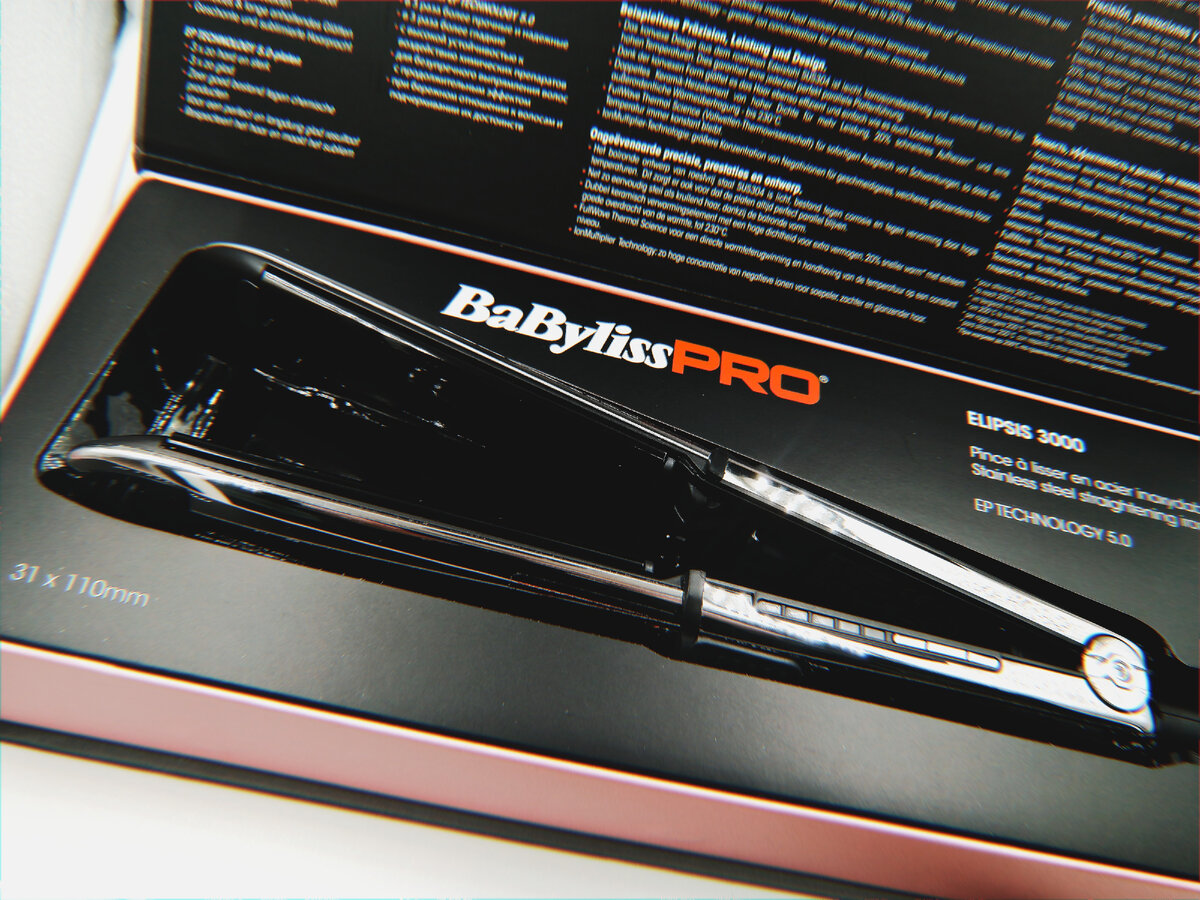 Утюжок BaByliss PRO ELIPSIS 3000 от iparikmaher.ru