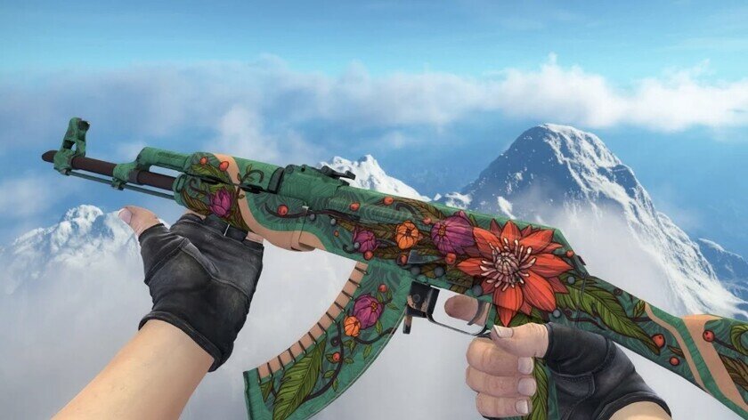    Так выглядит AK-47 Wild Lotus. Фото: earlygame