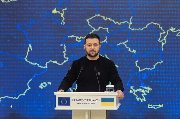    Президент Украины Владимир Зеленский, Pool /Ukrainian Presidentia / globallookpress.com