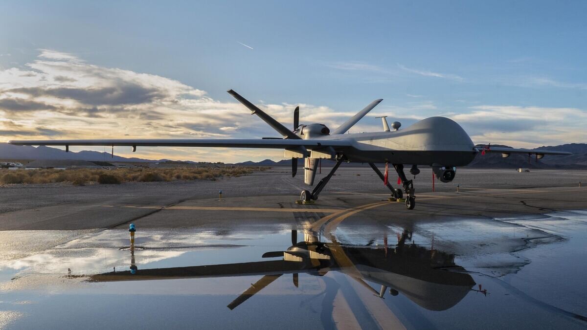    Беспилотник MQ-9 Reaper© Фото : U.S. Air Force photo by Senior Airman Haley Stevens