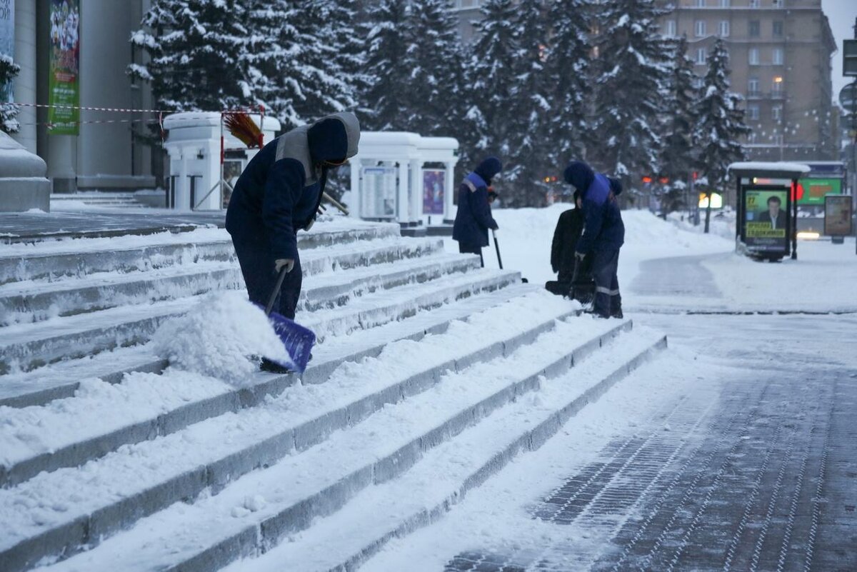 Потом снег