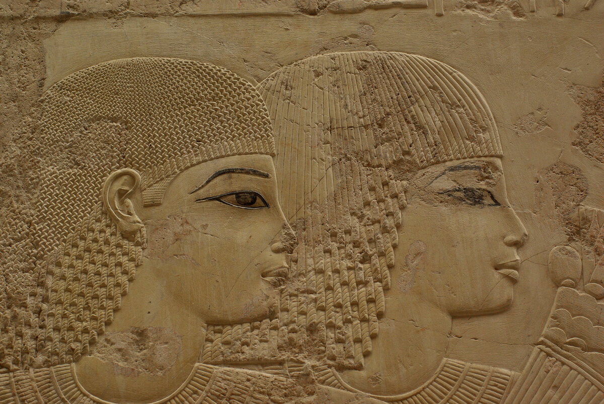 Рельеф древнего египта
