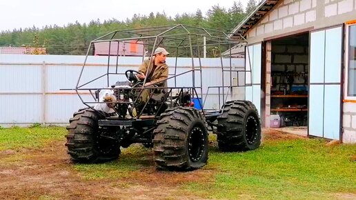 Гусеничный вездеход УАЗ “Буханка” своими руками