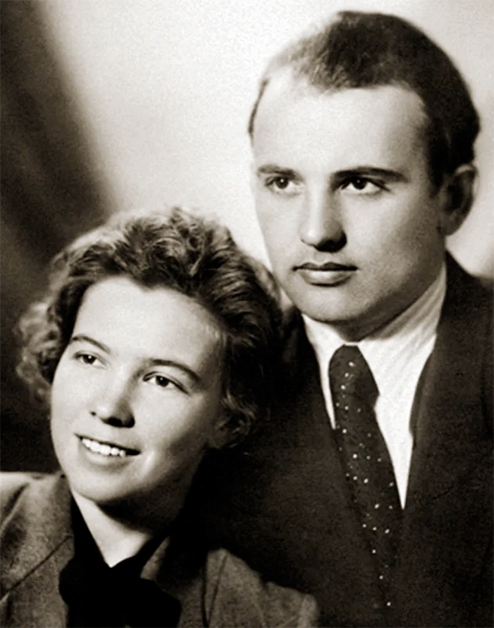 Михаил и Раиса Горбачевы 