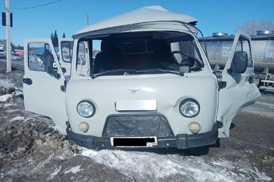     В аварии погиб 61-летний водитель УАЗа. Фото: Госавтоинспекция по НСО