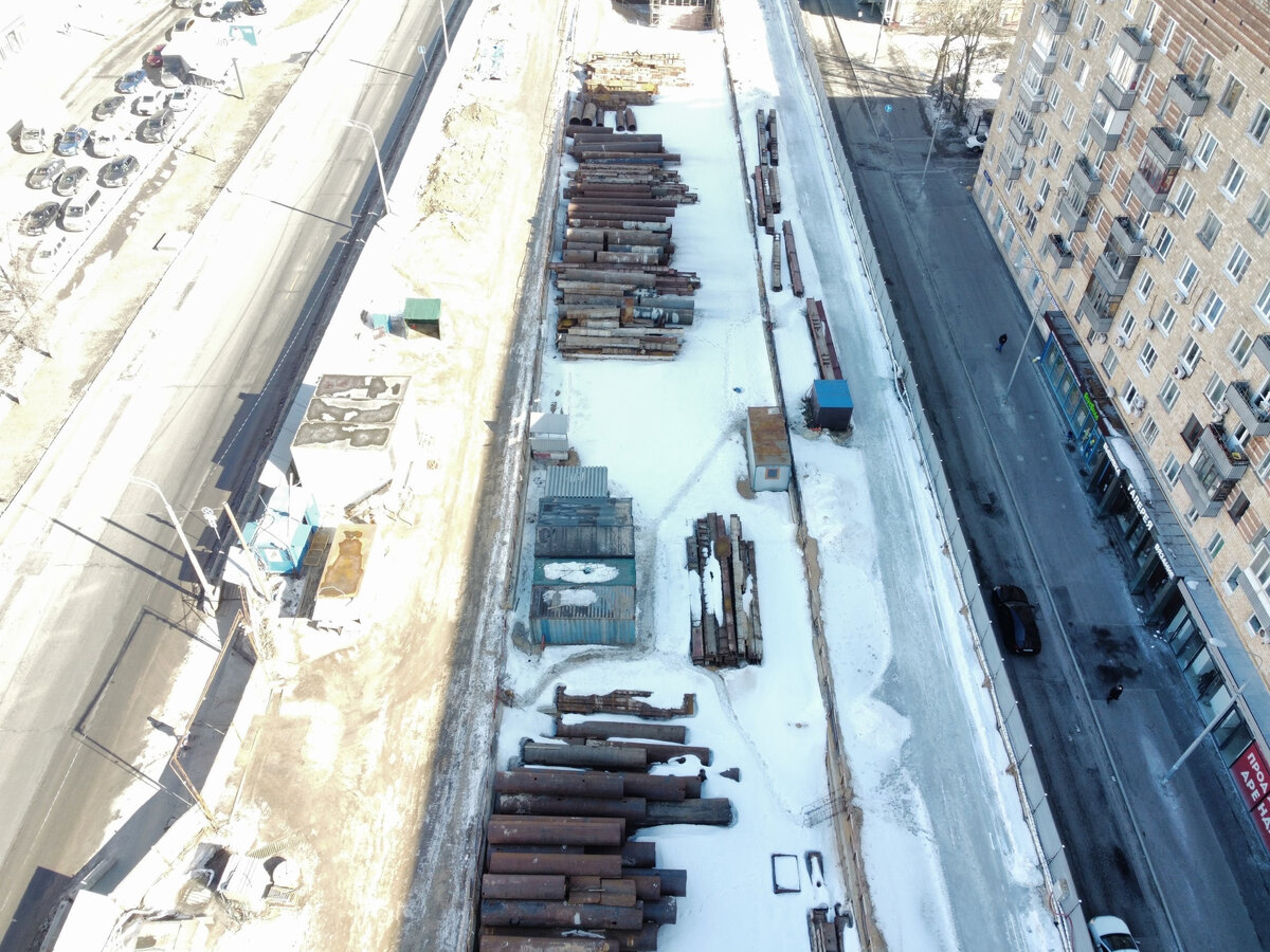 📷 2: Над бóльшей частью тупиков выполнена обратная засыпка.