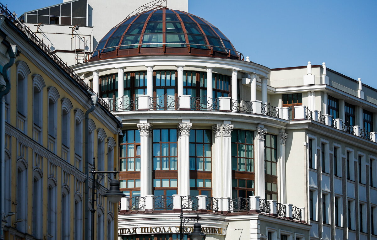    Здание Высшей школы экономики  Артем Геодакян/ТАСС