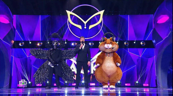 Кто скрывается под маской Хомяка? Скриншот эфира канала НТВ © Ntv.ru