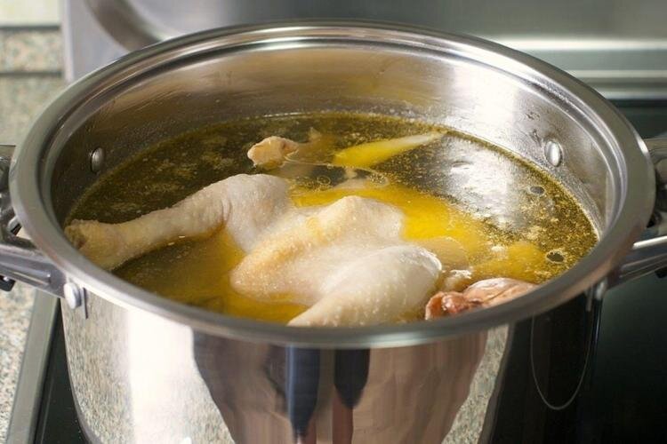Что делать если бульон из курицы мутный