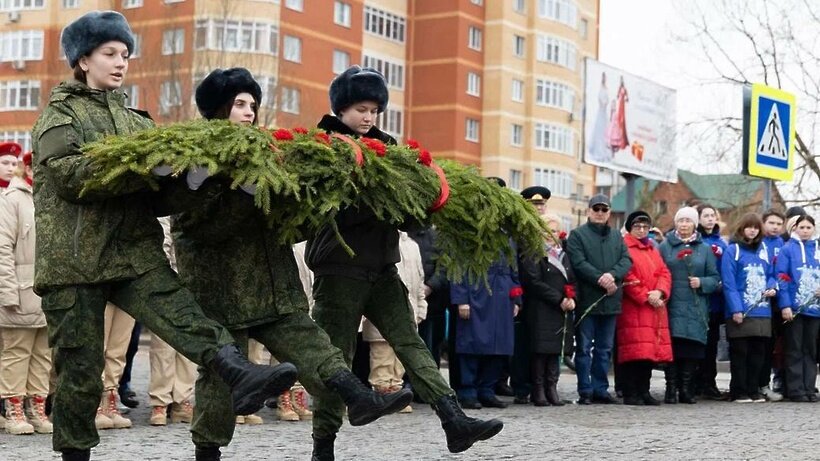    Празднование 13-ой годовщины присвоения почетного звания Российской Федерации «Город воинской славы» в Волоколамске © Пресс-служба администрации Волоколамского г.о.