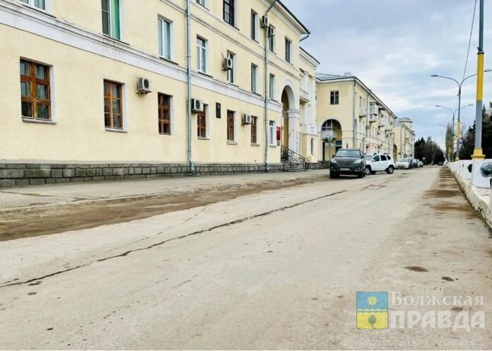 Улица Фонтанная📷     Дорогу на улице Фонтанной в Волжском ремонтируют по нацпроекту
