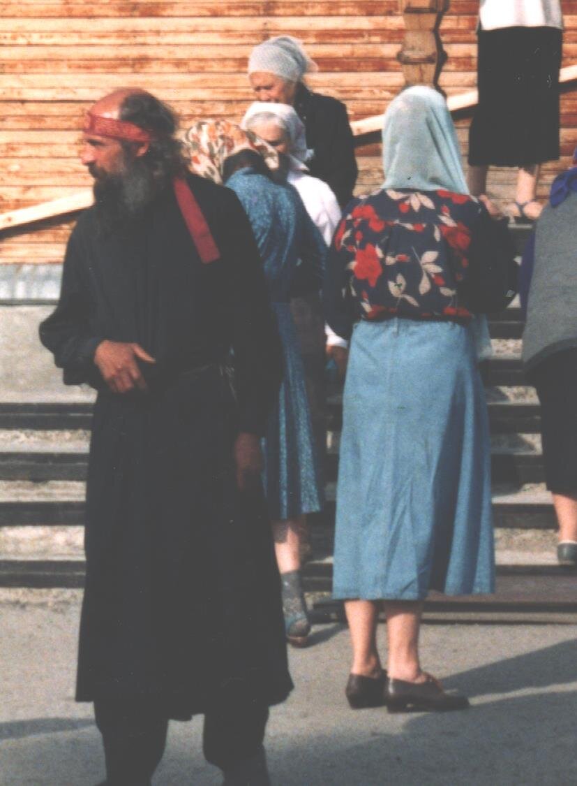 Бывший о. Алексий за пару месяцев до гибели....