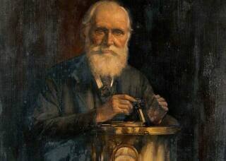 Уильям Томсон (1824-1907), лорд Кельвин - великий физик и математик Британии.