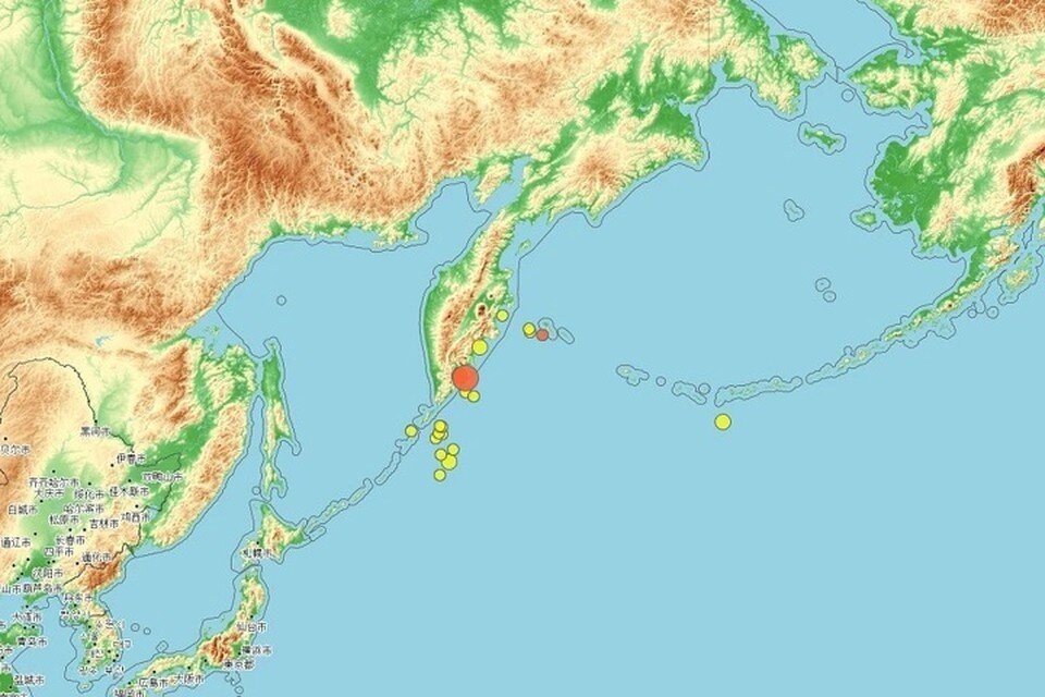     Стало известно о серии землетрясений на Камчатке. Фото: Камчатский филиал «Единой геофизической службы РАН».