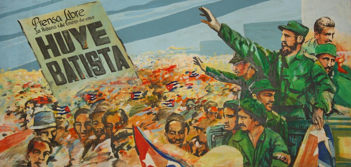 Плохо нарисованные лица в левом нижнем это как у нас, вырезанные фото бывших соратников вождя.