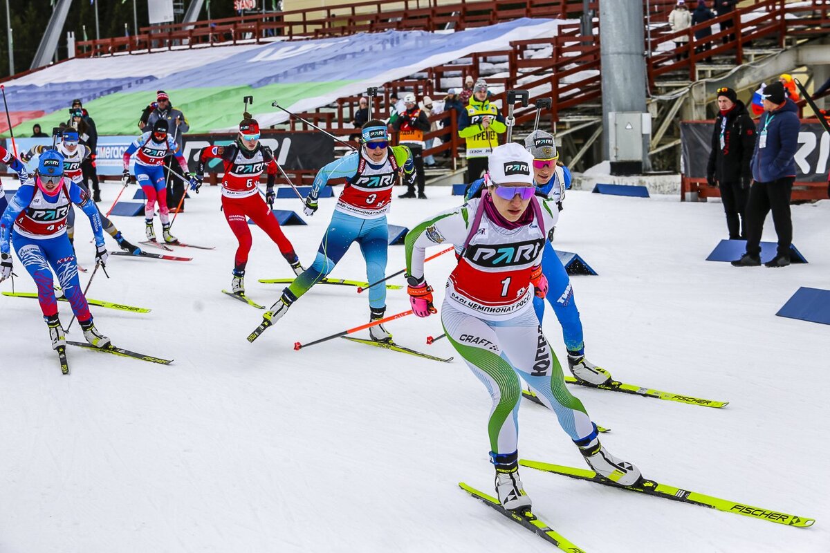    Югра биатлонная гремит на всю страну