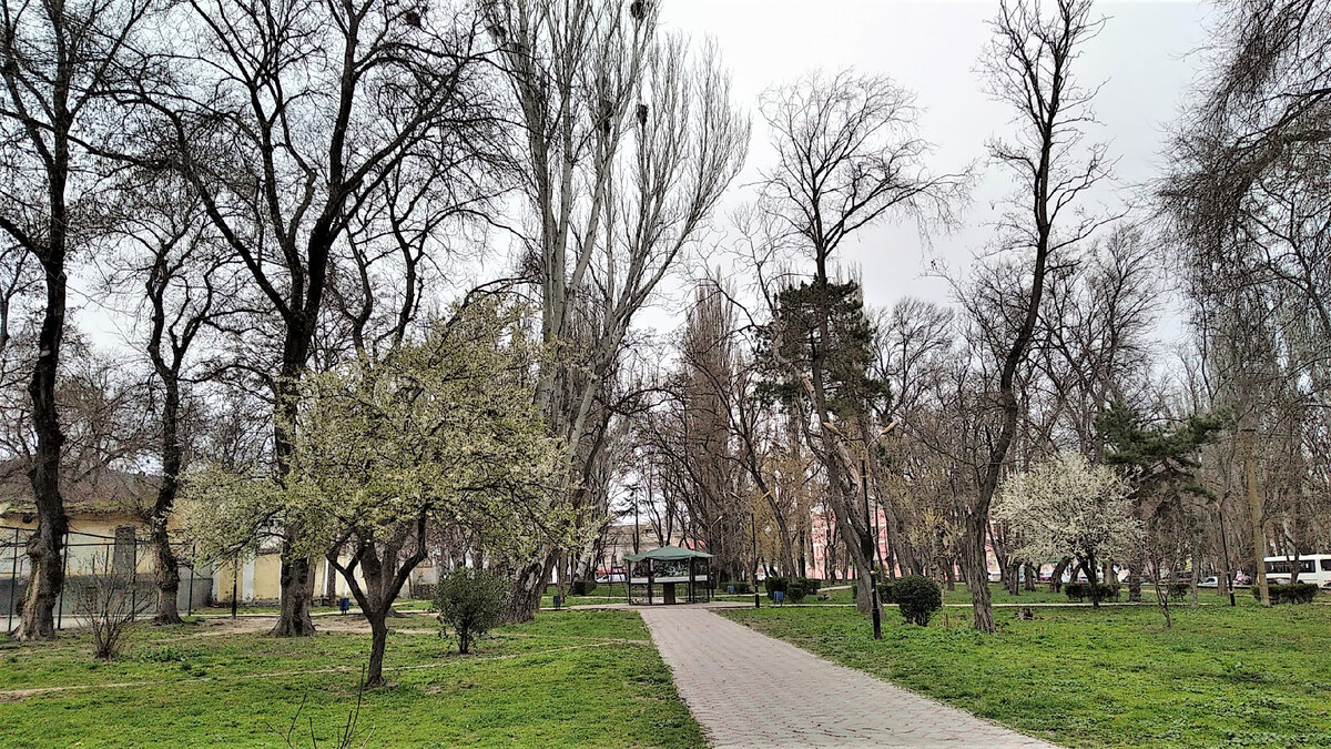 В Матросском парке. Листайте!