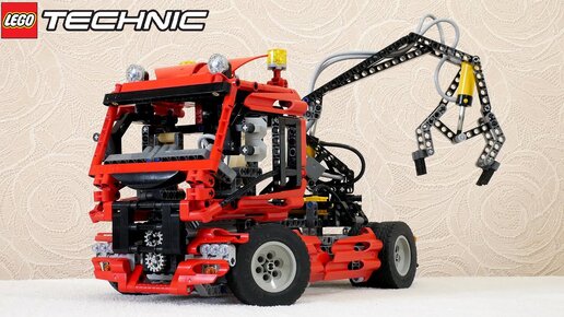 ЭТО ТОЧНО ФЛАГМАН? Грузовик Кран Эвакуатор LEGO Technic 8436 – Легенды ЛЕГО Техник – Обзор №29