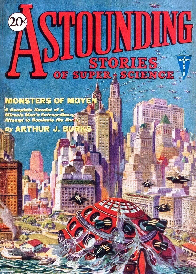 «ASTOUNDING STORIES OF SUPER-SCIENCE» April 1930 