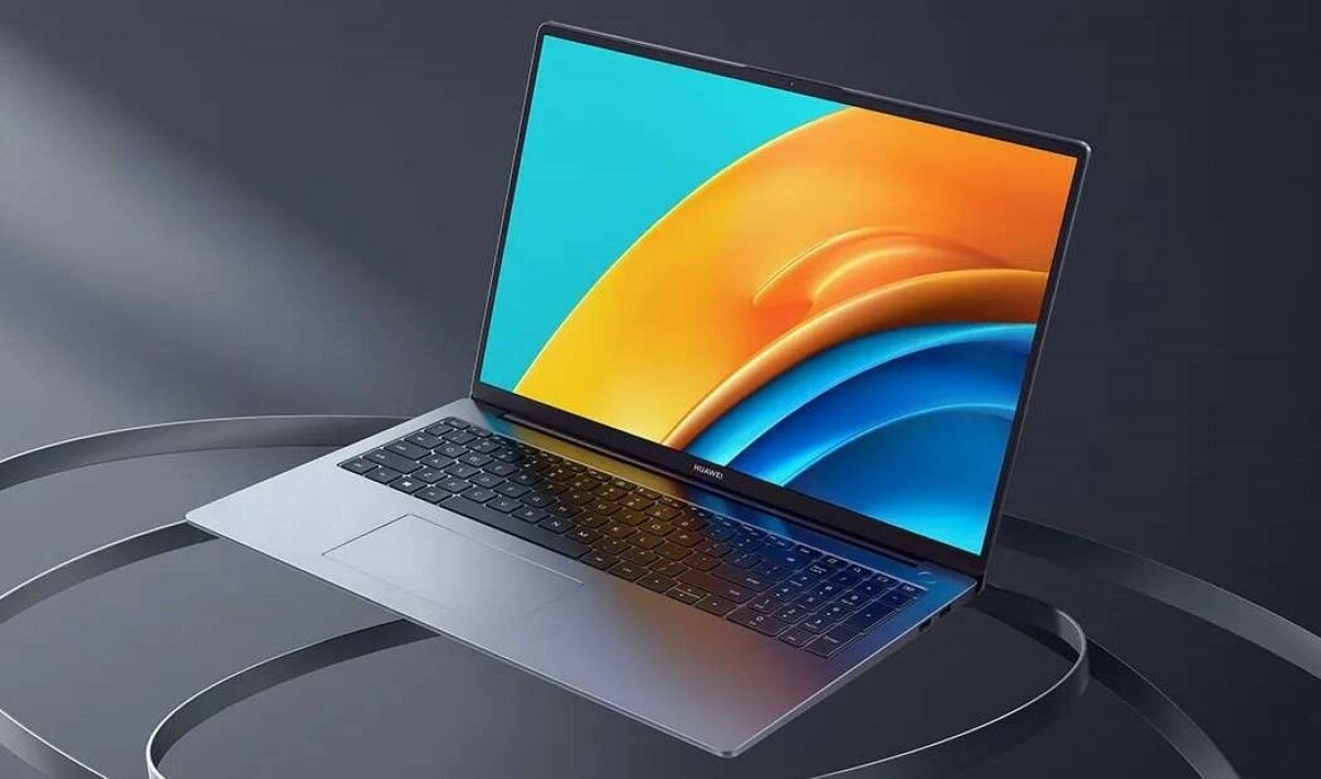 Ноутбук huawei matebook белый