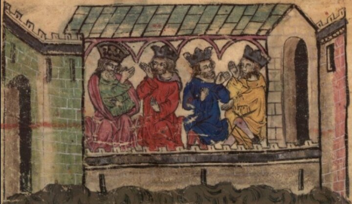 Ханы: Темур, Чапар, Тохта и Олджейту, из интернета.