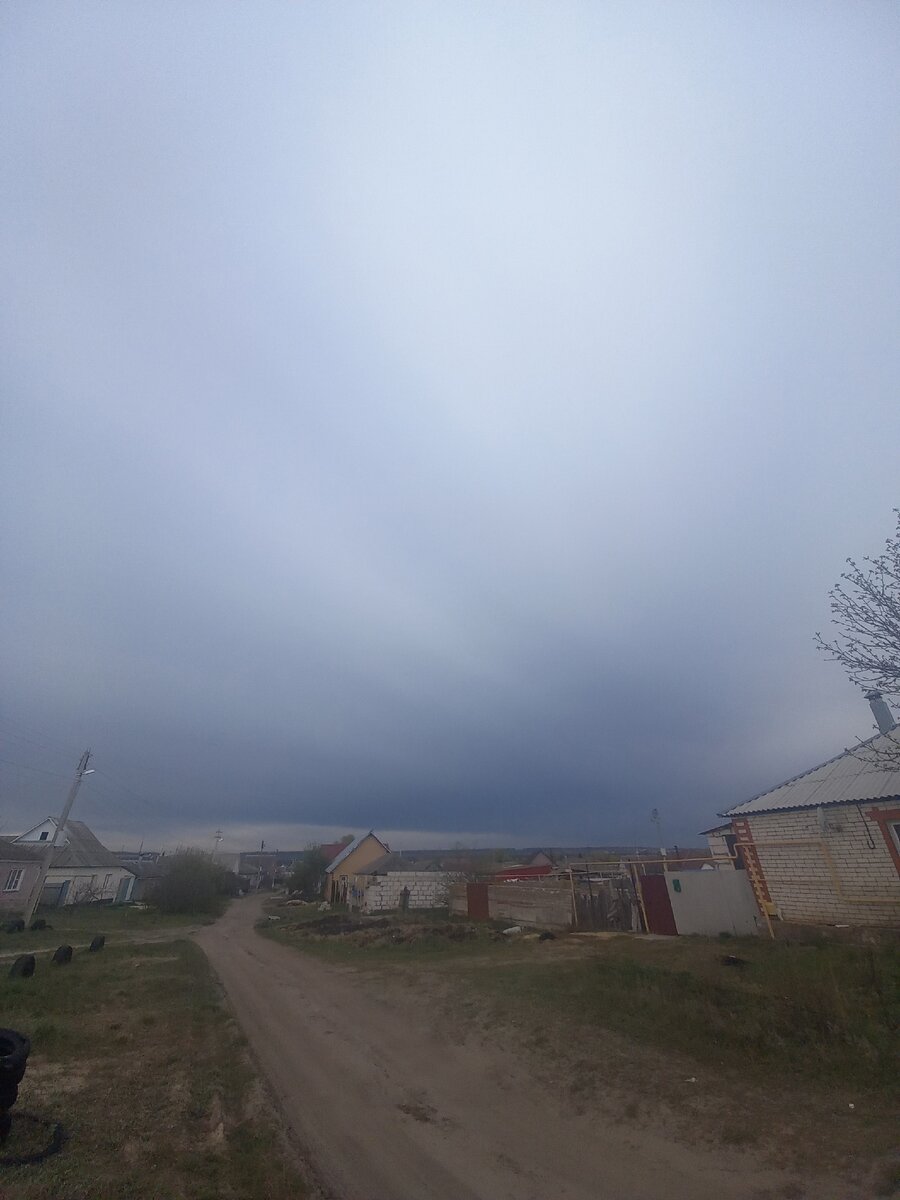 Тучки не радовали совсем(((