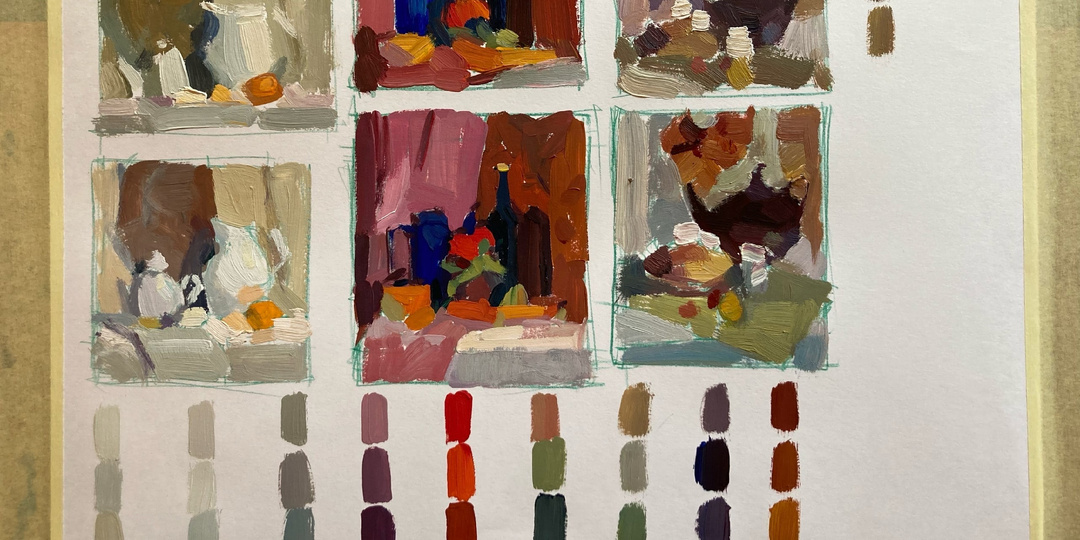 Что будет на интенсиве "Основы натюрморта" 13 и 14 мая ?