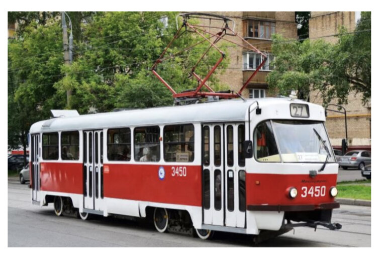 Трамвай МТТЧ.