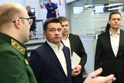    Губернатор Подмосковья Андрей Воробьев © Антон Чернов, «Подмосковье Сегодня»