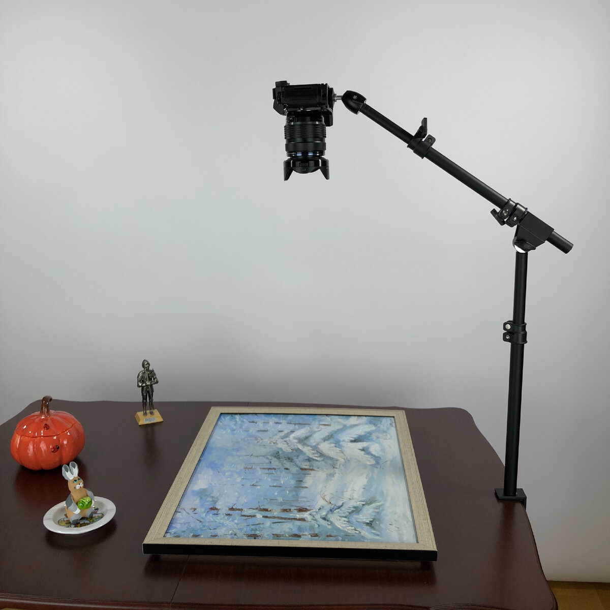 Держатель фотокамеры на струбцине для съемки вида сверху 82000-1