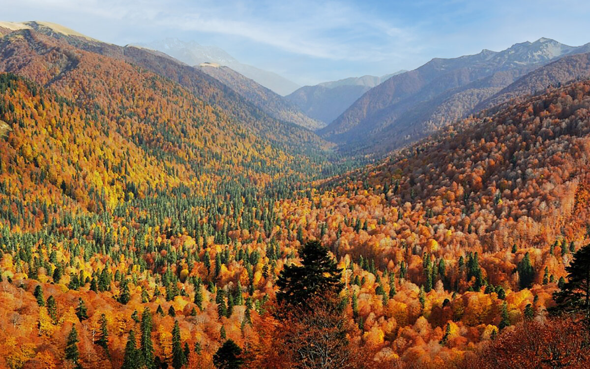 Огненные горы.