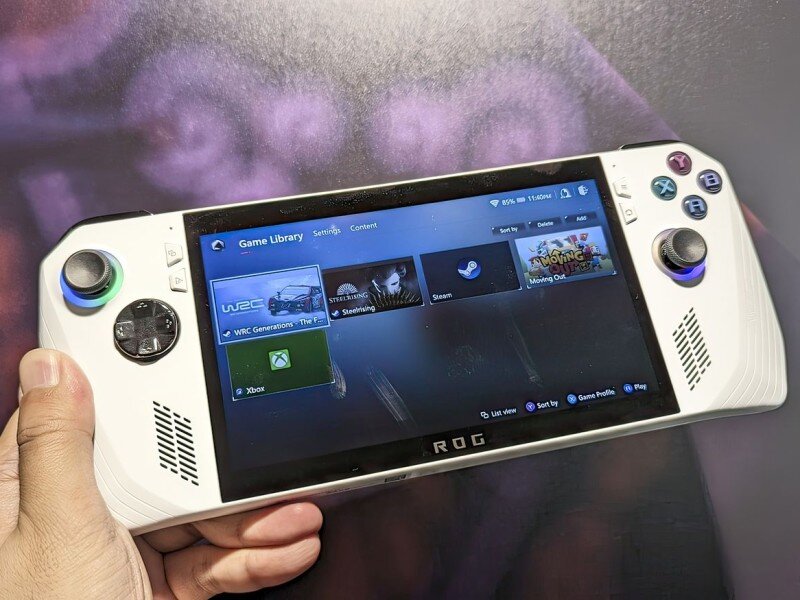    Портативную консоль ASUS ROG Ally показали изнутри и снаружи [ФОТО]