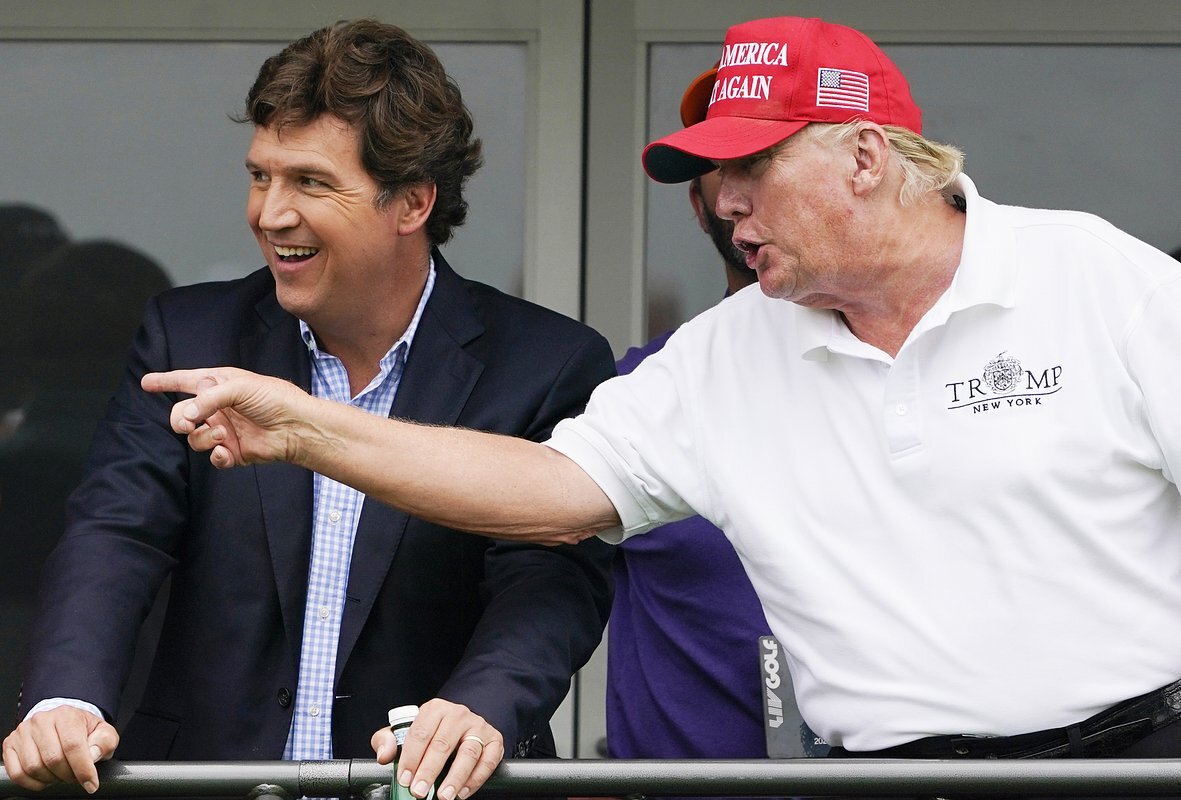 Таккер Карлсон и Трамп