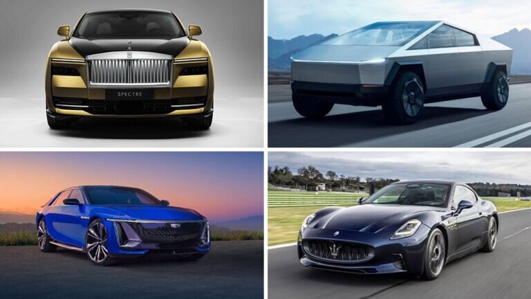    ©Rolls-Royce/Tesla/Maserati/Cadillac
