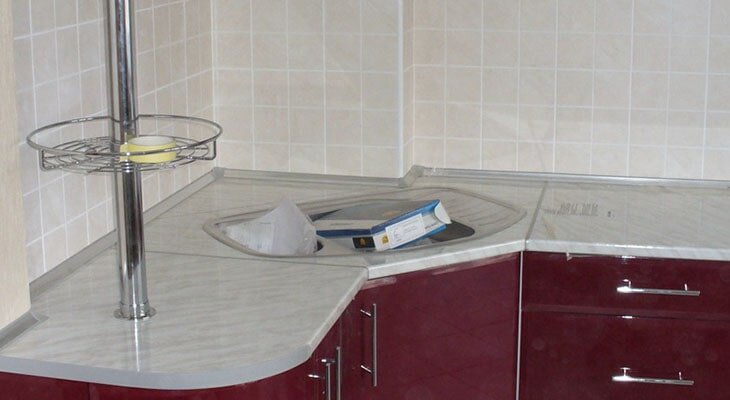 Пример вертикальных рейлингов