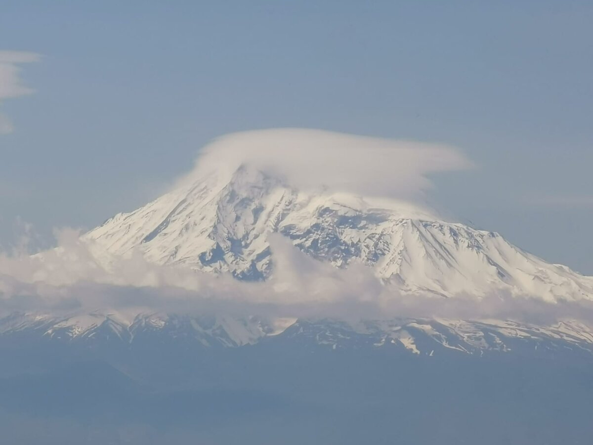 Вид на Арарат.