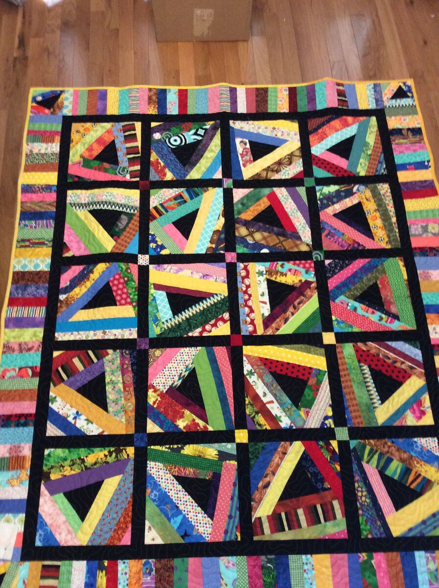 Scrappy quilt или лоскутные одеяла из остаточков | Лоскуток к лоскутку ...