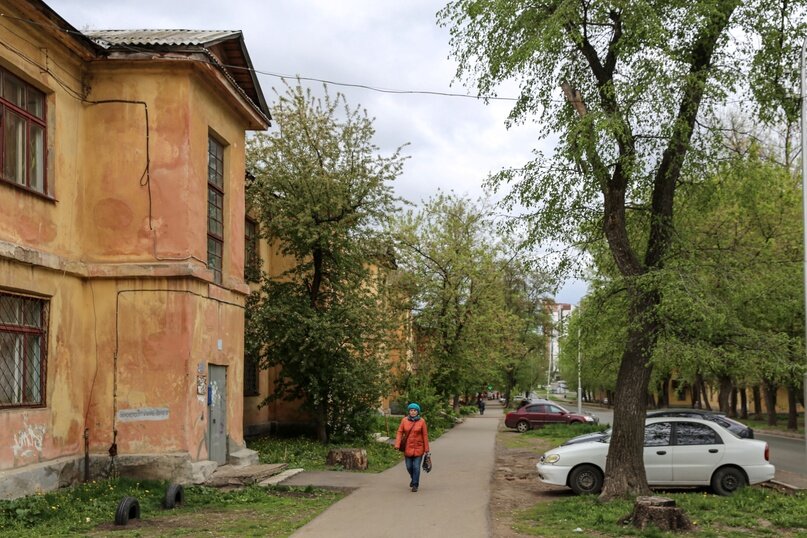 Первые дома здесь построили еще накануне войны. Фото: Тимур Шарипкулов