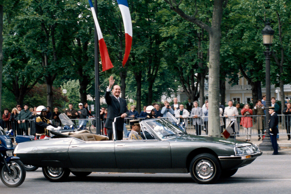    Кабриолет Citroen SM от ателье Chapron Жоржа Помпиду   
Citroen