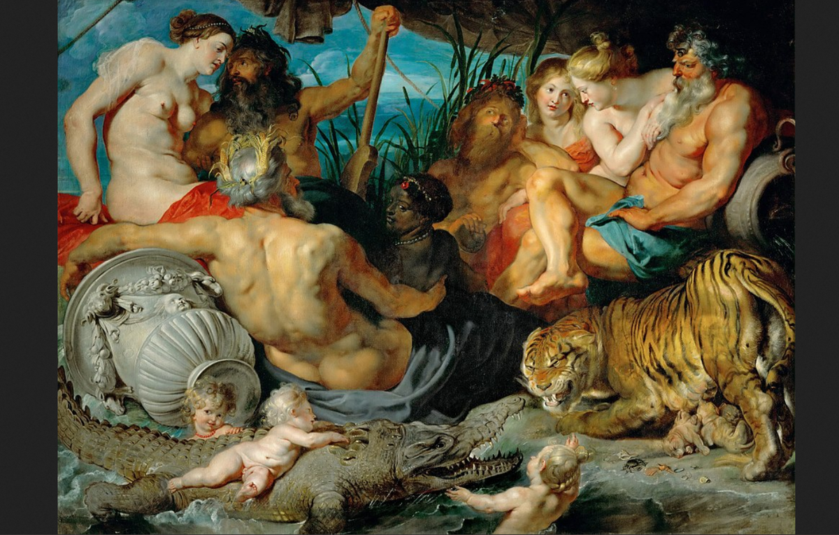 Питер Пауль Рубенс. "Четыре части света". 