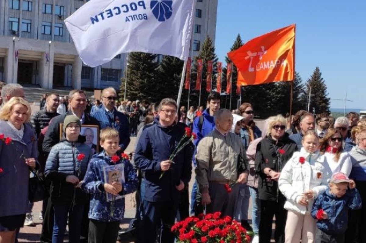    Самарские энергетики почтили память героев Великой Отечественной войны